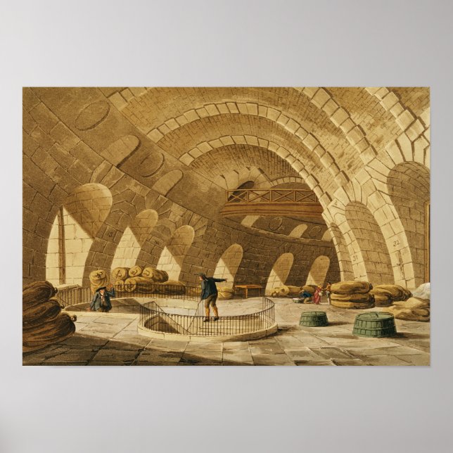 The Wheat Store, Rue de Viarmes Poster (Front)