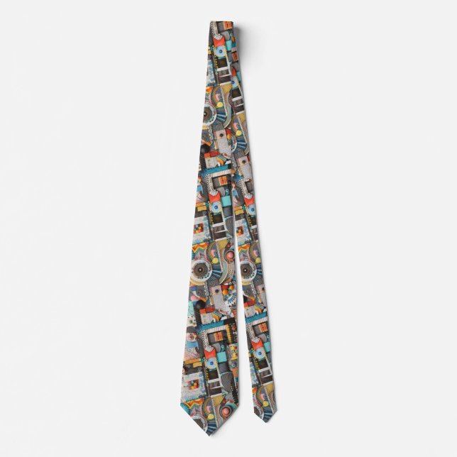 the wheel neck tie (Front)