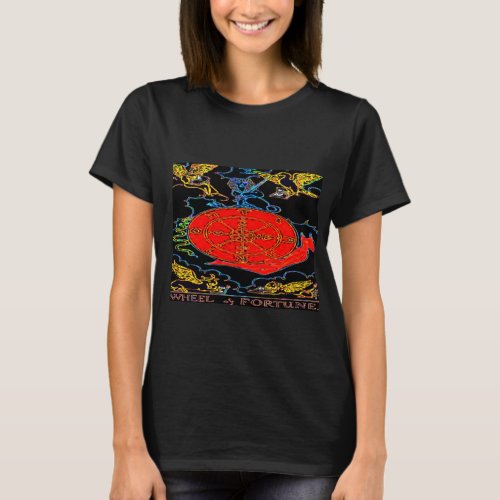 The Wheel Of Fortune Womens Fashion T_Shirt