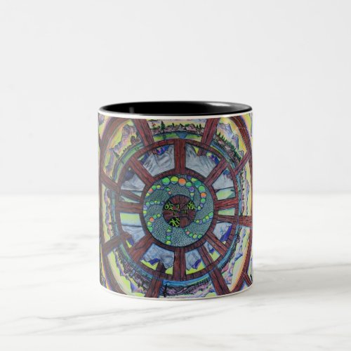 The Wheel of Time Gift Line Two_Tone Coffee Mug