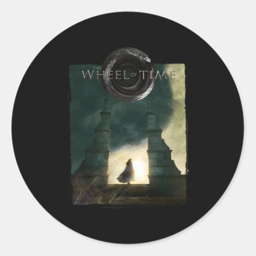 The Wheel Of Time Way Gate Classic Round Sticker