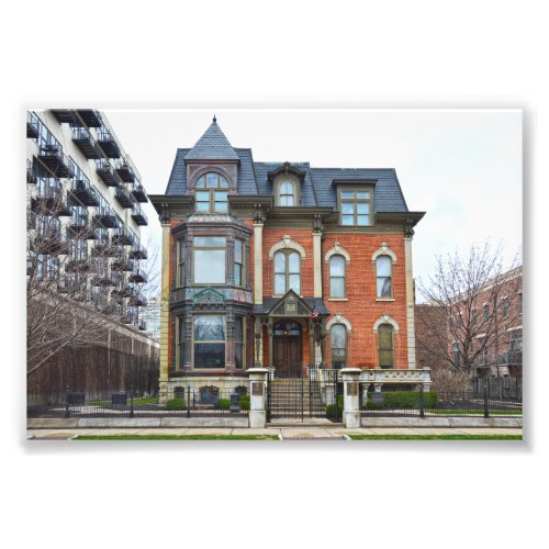 The Wheeler Mansion Chicago Illinois Photo Print