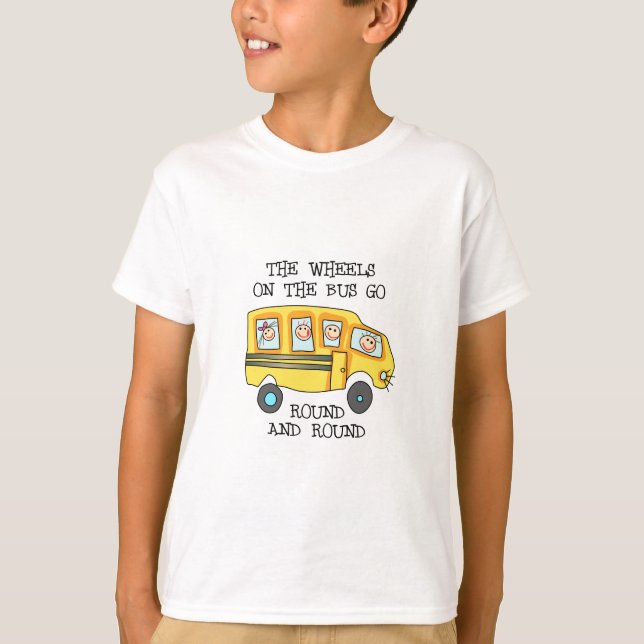 THE WHEELS ON THE BUS T-Shirt (Front)