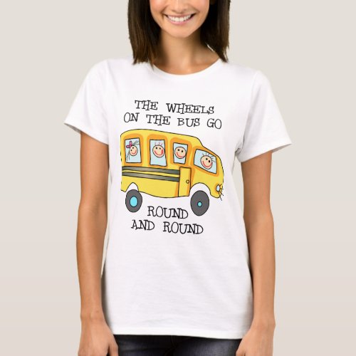 The Wheels On the Bus T_Shirt