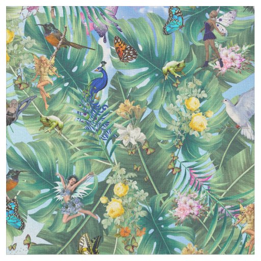 The Whimsical Fantasy World Fabric