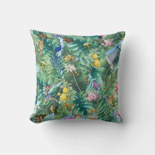 The Whimsical Fantasy World Throw Pillow