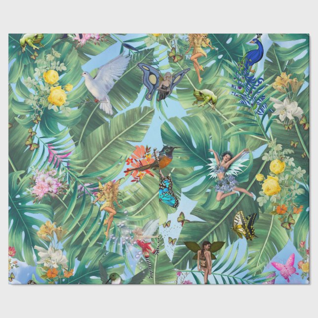 The Whimsical Fantasy World Wrapping Paper (Seam)