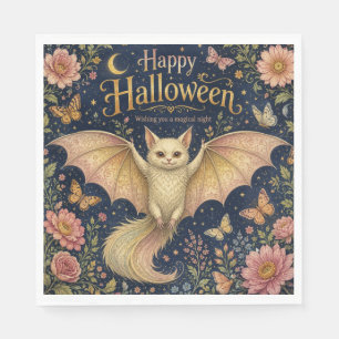 The Whimsical Winged Familiar Napkins
