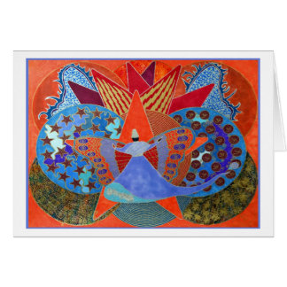 The Whirl In Butterfly Card