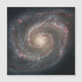 The Whirlpool Galaxy M51 & Companion in Space (Front)