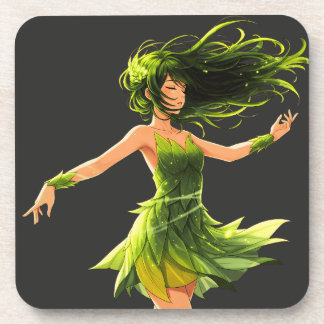 The Whisper of the Wind Beverage Coaster