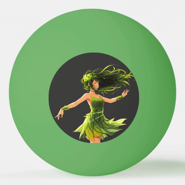 The Whisper of the Wind Ping Pong Ball (Front)
