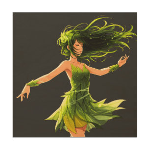 The Whisper of the Wind Wood Wall Art