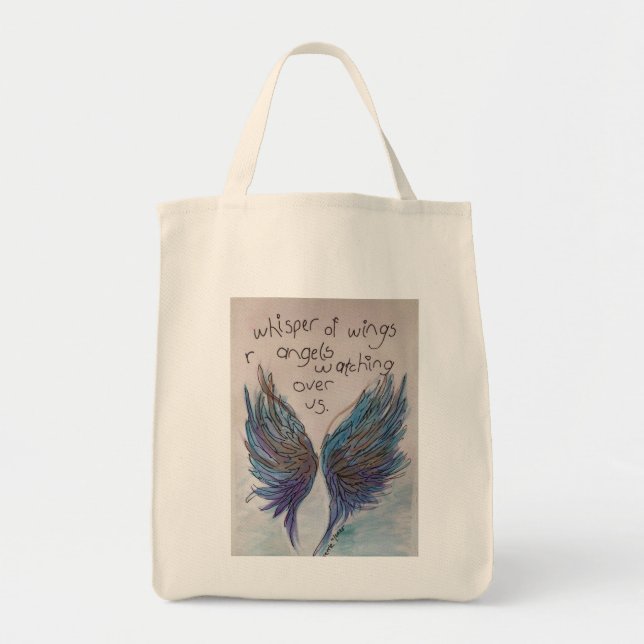 The Whisper of Wings Tote Bag (Front)