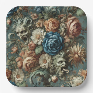 The Whisper that Sharpened the Knife – Gothic Paper Plates