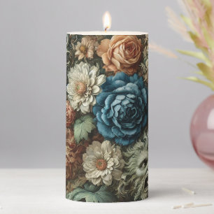 The Whisper that Sharpened the Knife – M Solitaire Pillar Candle