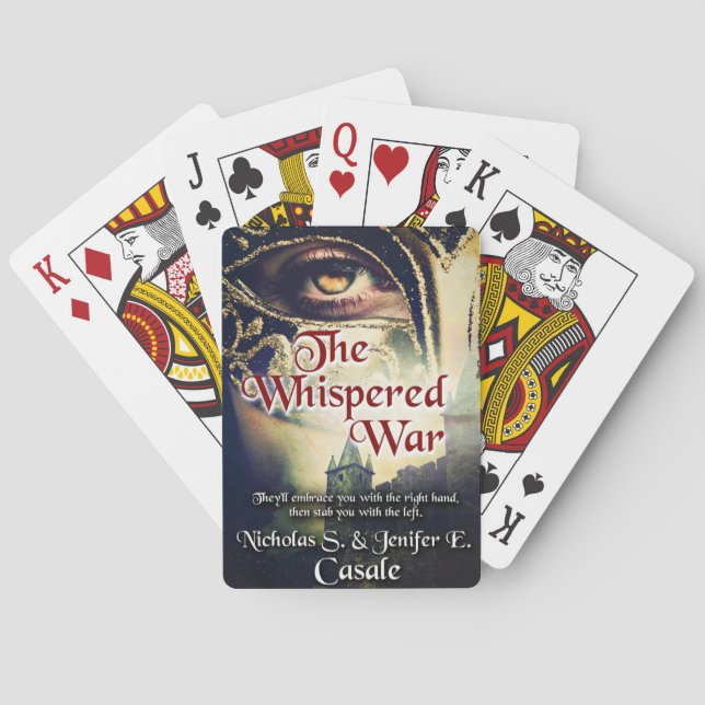 The Whispered War Playing Deck Poker Cards (Back)