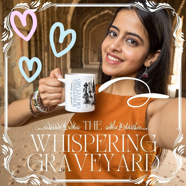 The Whispering Graveyard Coffee Mug (The Whispering Graveyard cover from The Beekeeper Store)