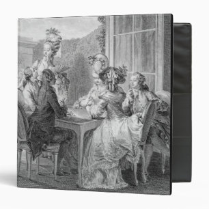 The Whist Party, 1783, engraved by Jean Dambrun (1 Binder
