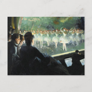 The White Ballet Postcard