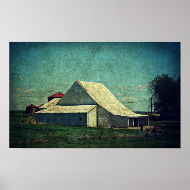 The White Barn Poster (Front)