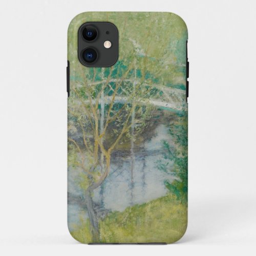 The White Bridge c1895 oil on canvas iPhone 11 Case