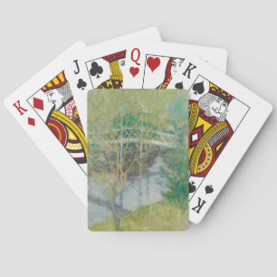 The White Bridge, c.1895 (oil on canvas) Poker Cards