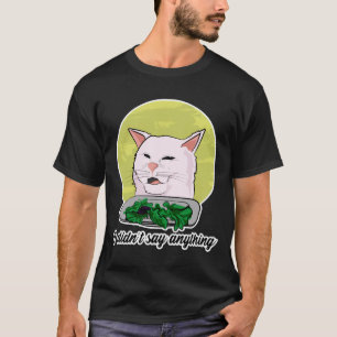 The White Cat Meme T-Shirt