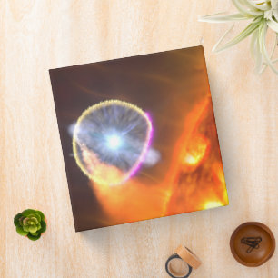 The White Dwarf Star In V407 Cygni 3 Ring Binder