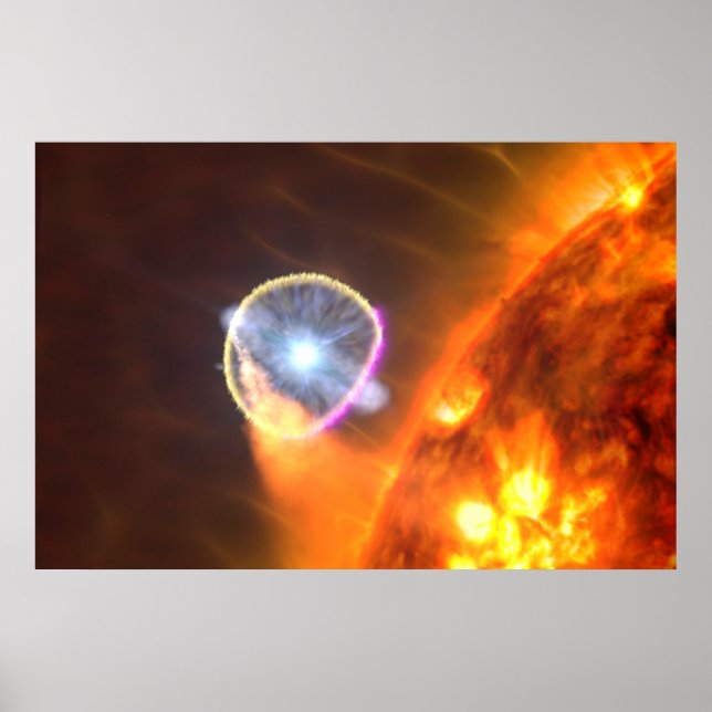 The White Dwarf Star In V407 Cygni Poster (Front)