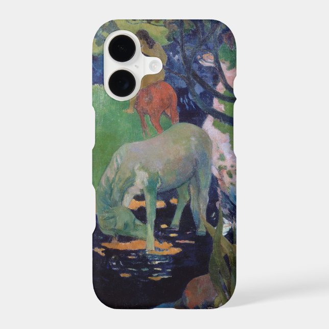 The White Horse, Gauguin Case-Mate iPhone Case (Back)