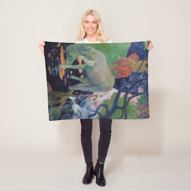 The White Horse, Gauguin Fleece Blanket (In Situ)