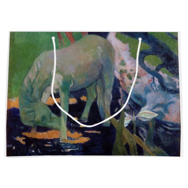 The White Horse, Gauguin Large Gift Bag (Front)
