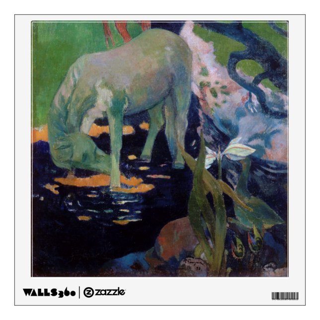 The White Horse, Gauguin Wall Decal (Front)