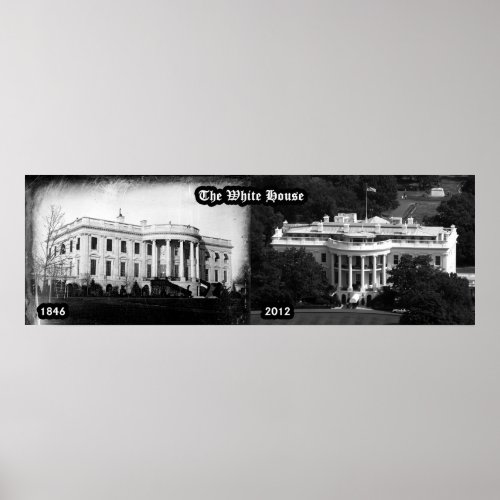 The White House _ 1846  2012 Poster