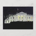 The White House at Night Washington DC 002 Postcard