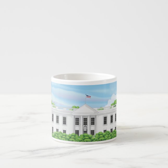 The White House Espresso Cup (Front)