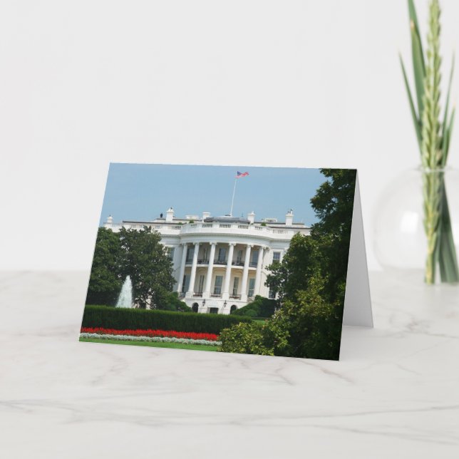 "The White House" Greeting Card (Front)