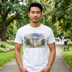 The White House in Washington DC – Southern Facade T-Shirt