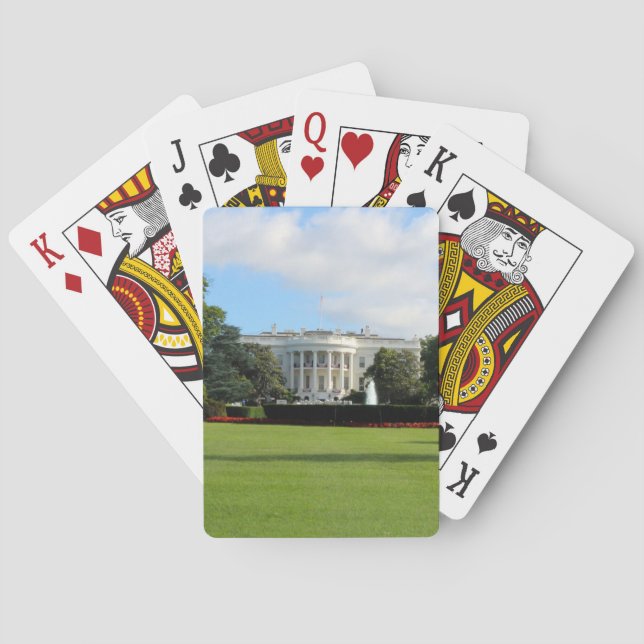 The White House Photo Poker Cards (Back)