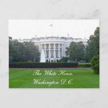 The White House Postcard by ImpressImages at Zazzle