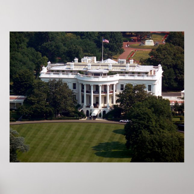 The White House - Southern Facade Poster (Front)
