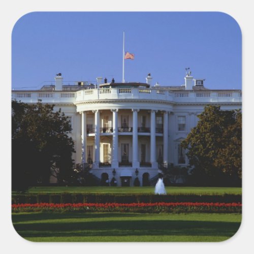 The White House Square Sticker