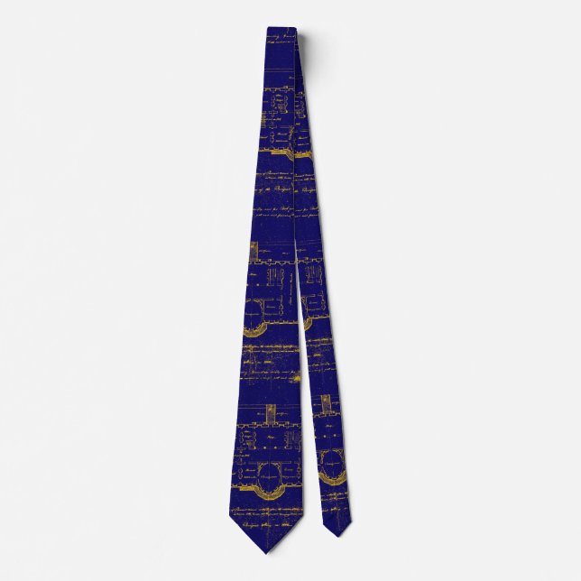 The White House - The President's House 1803 Neck Tie (Front)