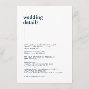 The white is sober and the details enclosure card