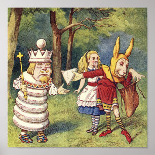 The White King and his Messenger Poster