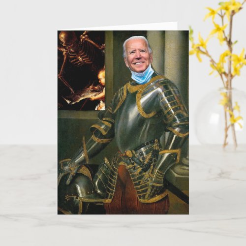 The White Knight Customizable Birthday Card