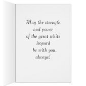 The White Leopard Cards (Inside (Right))