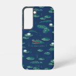 The White Lotus Alligator Lagoon Pattern Samsung Galaxy S22 Case