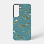 The White Lotus Alligator Waters Pattern Samsung Galaxy S22 Case